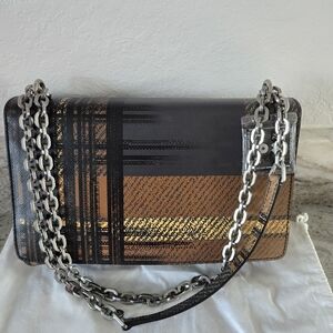 Beautiful LIMITED EDITION Prada Plaid Shoulder Crossbody Bag